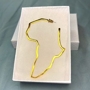 NWOT Africa Gold Earings